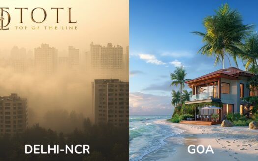 Aerial view of premium Maha Goa plots highlighting post-Diwali investment opportunities with upcoming infrastructure like Mopa Airport.