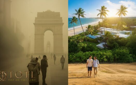 Goa Plots near MOPA Airport with lush greenery and coastal views, perfect for clean-air living