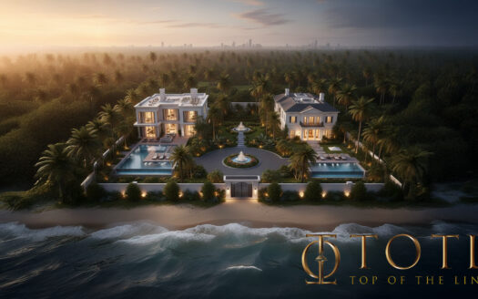 A luxurious standalone Celebrity Home in an elite neighbourhood with private gardens, pool, and modern architecture showcasing total privacy and exclusivity