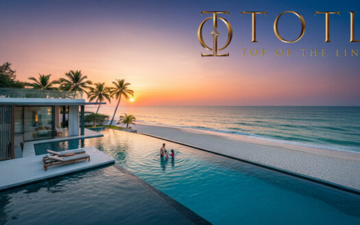 Scenic view of luxury villas in Maha Goa, highlighting Airbnb Luxury Villas Goa with pools, greenery, and premium amenities for high ROI investments.