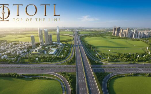 Main banner image showing infrastructure corridors, policy symbolism, and growth graphics representing macroeconomic alignment in India 2026 and its impact on premium land investment India 2026.