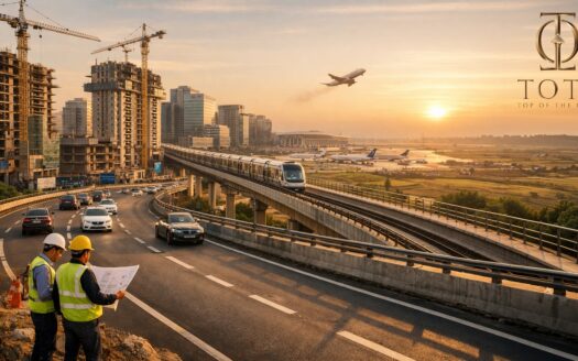 Government infrastructure real estate growth in India showing expressways, metro expansion and emerging investment corridors